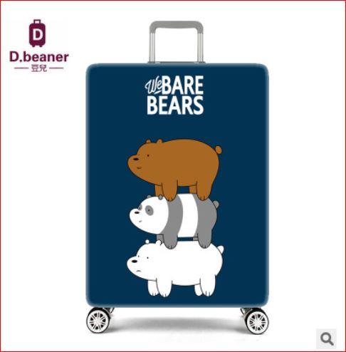 Túi bọc bảo vệ vali We Bare Bears