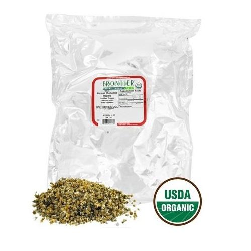 Trà hoa cúc mẫu thảo hữu cơ nguyên bông Frontier 453g