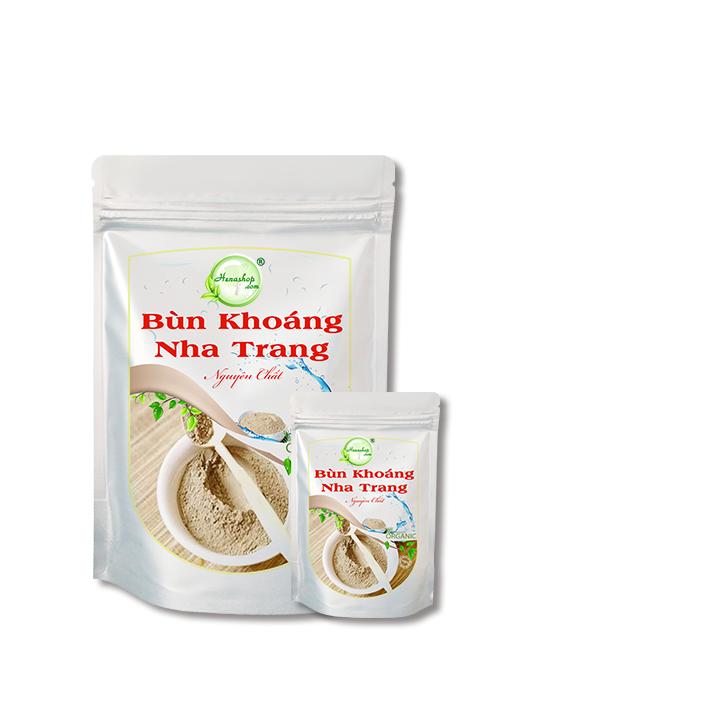 Bột Bùn Khoáng Nha Trang ● Tẩy sạch tế bào chết ● Làm sạch mụn cám, mụn đầu đen, mụn bọc, mụn trứng cá - Henashop