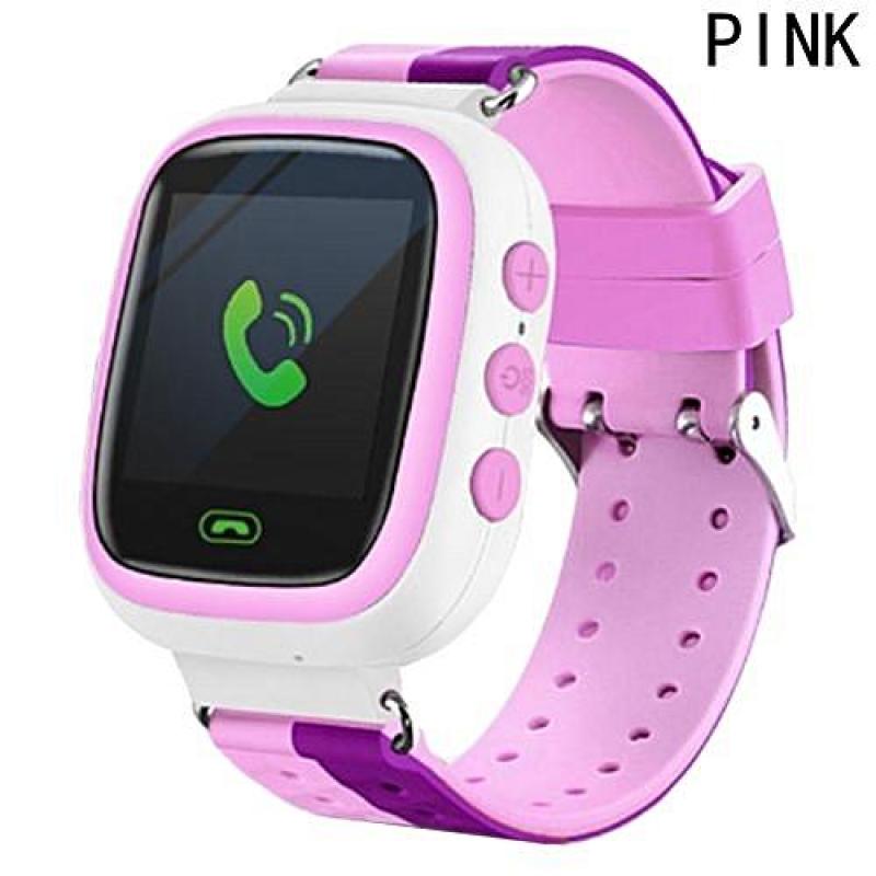 Đồng hồ định vị trẻ em thông minh GPS Tracker Y5 mẫu mới tích hợp thêm camera (hồng) bán chạy