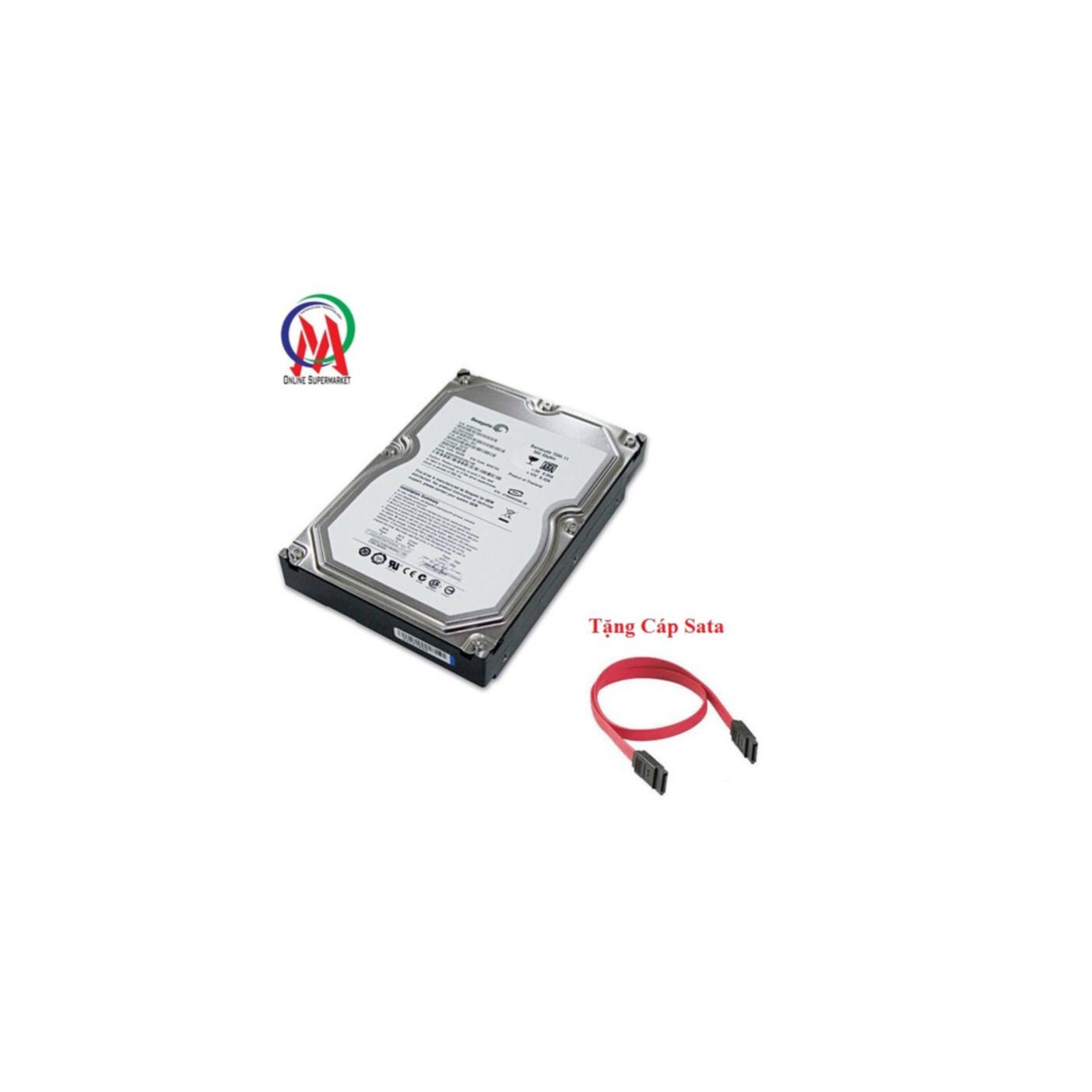 Ổ cứng pc 250gb seagate dày bh 24 tháng tặng cáp sata