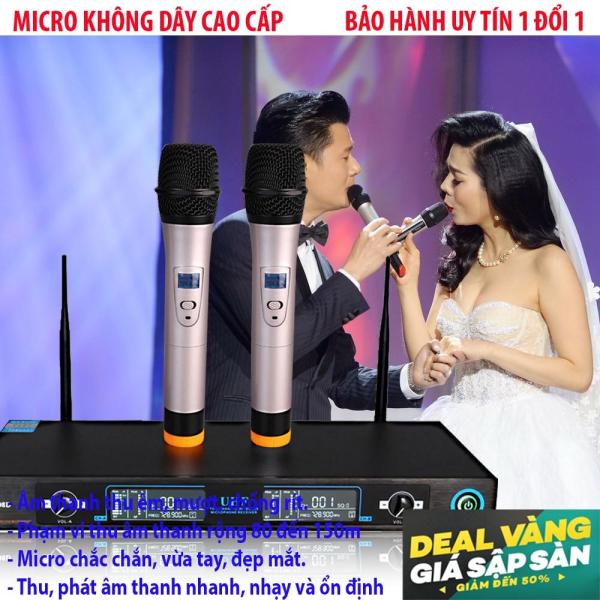 Micro karaoke giá rẻMicro không dây karaoke Super PRO U99 hay nhất, dòng sản phầm CAO CẤP nhất 2018 - BH uy tín 1 đổi 1 TECH-ONE.