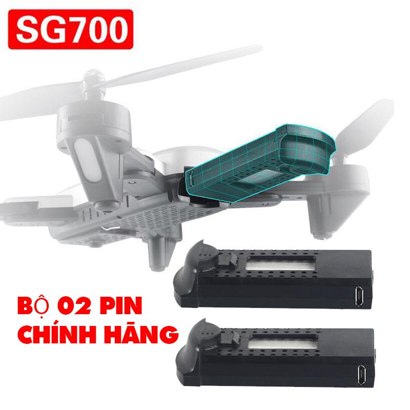 Combo 02 pin fycam sg700, dung lượng 900mah, 3,7v