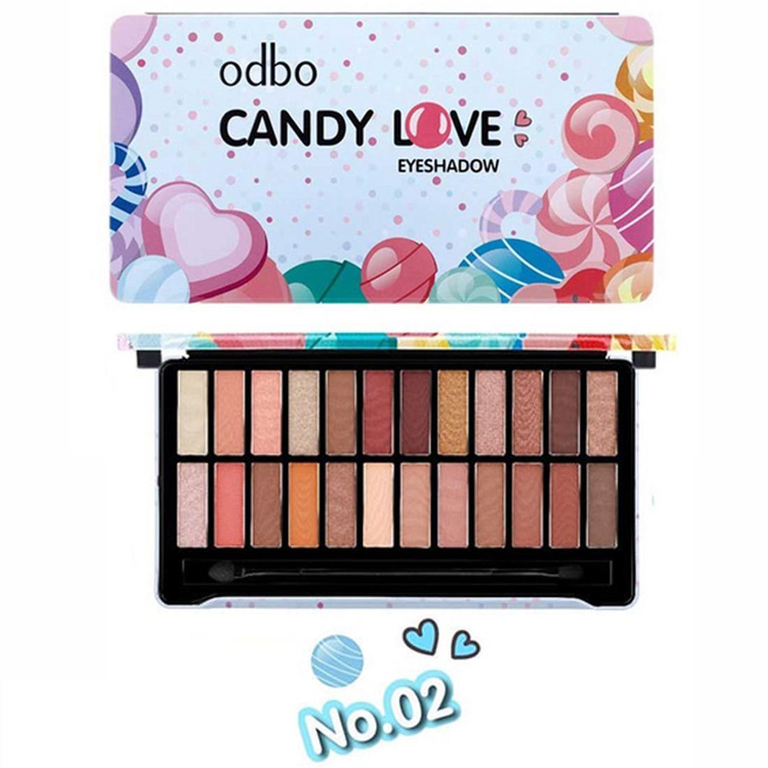 Bảng phấn mắt 24 ô odbo candy love eyeshadow od237