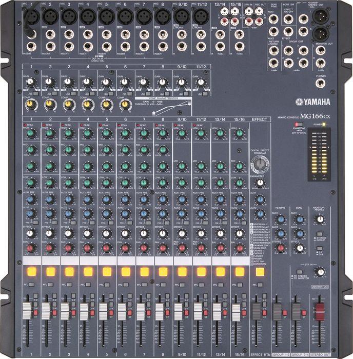 Mixer yamaha 166 cx