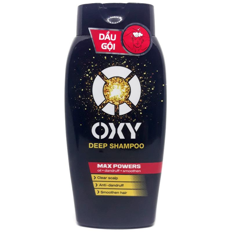 Dầu gội Oxy Deep Shampoo tác động sâu chai 180g