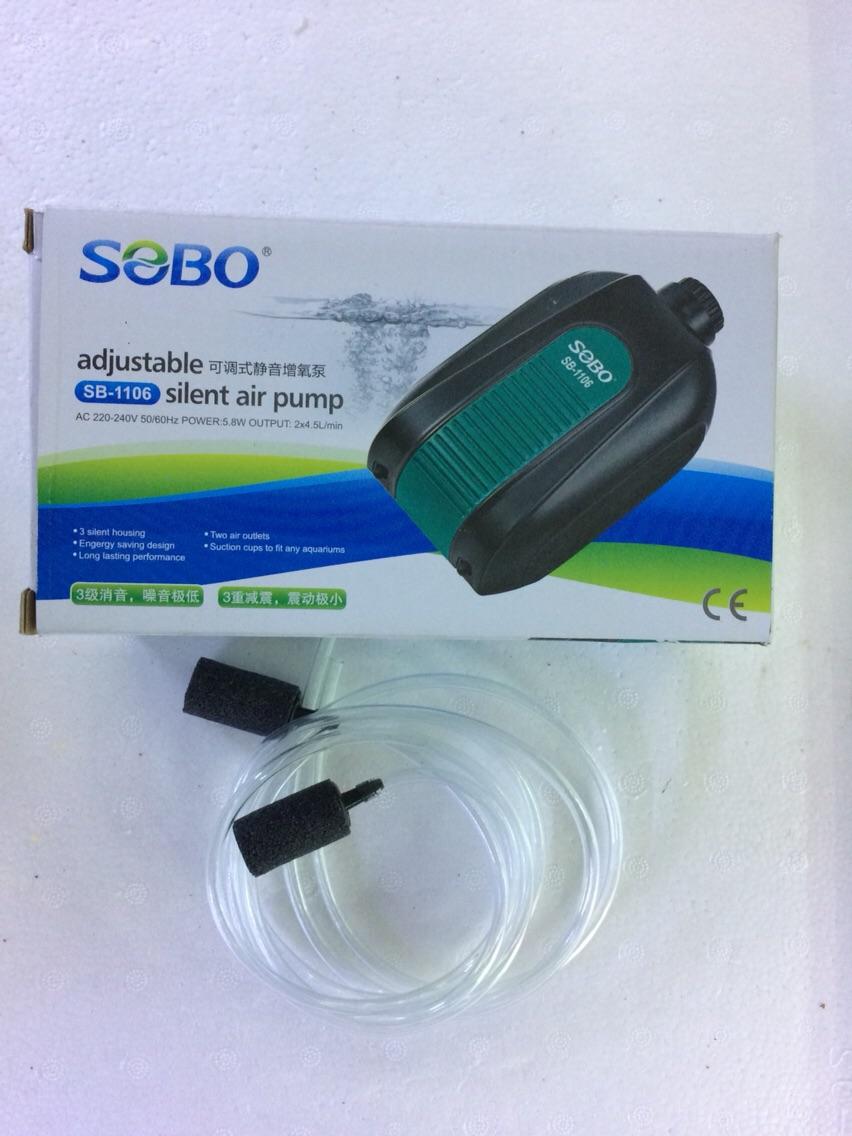 [HCM]Máy oxi 2 vòi chạy êm không gây ồn 2 mét dây oxi và cục sủi