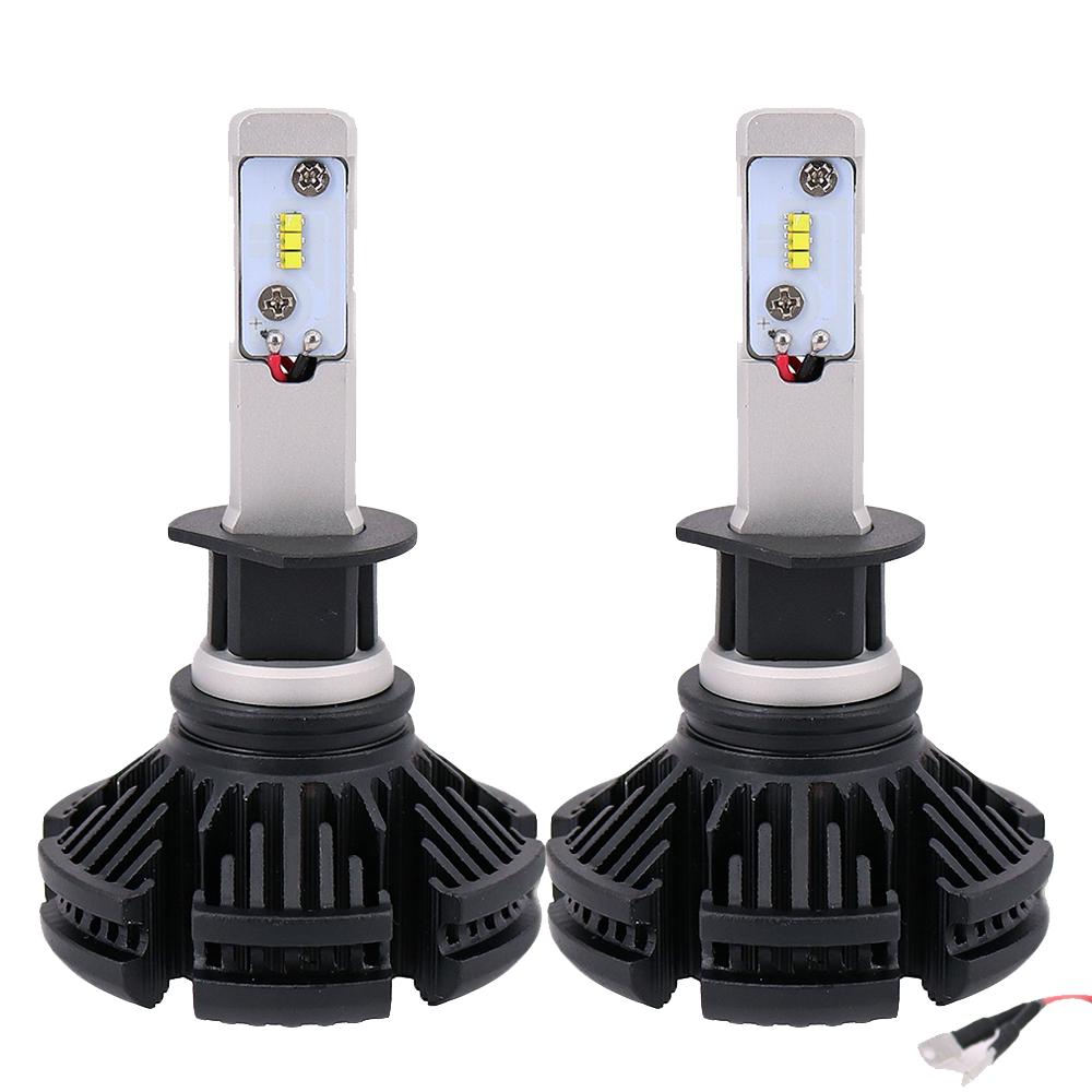 Bộ 2 bóng đèn ledpro siêu sáng x3 h1 dành cho ôtô xe máy