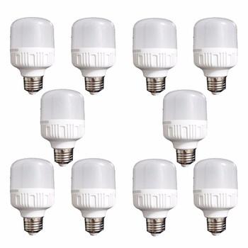 Bộ 10 bóng đèn led bulb trụ công suất 30w