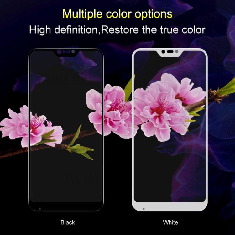 IMAK Full Coverage Tempered Glass Screen Guard Film for Xiaomi Mi A2 Lite / Redmi 6 Pro - Black-4
