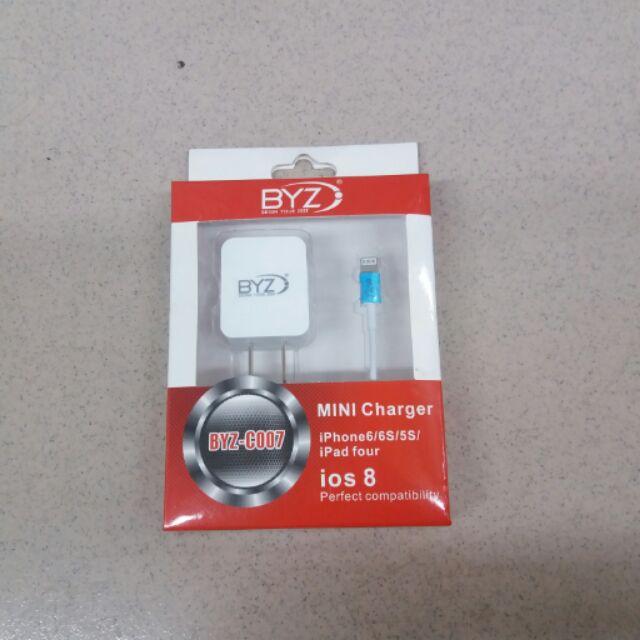 Sạc bộ byz cho iphone 5/6/7