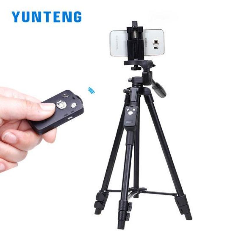 Tripod Yunteng VCT-5208 kèm Remote chụp hình cho điện thoại