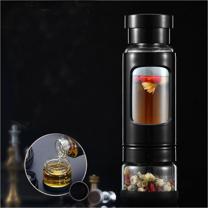 Bình giữ nhiệt 520ml - Hộp đựng trà, chống sốc phong cách Hàn Quốc 2017