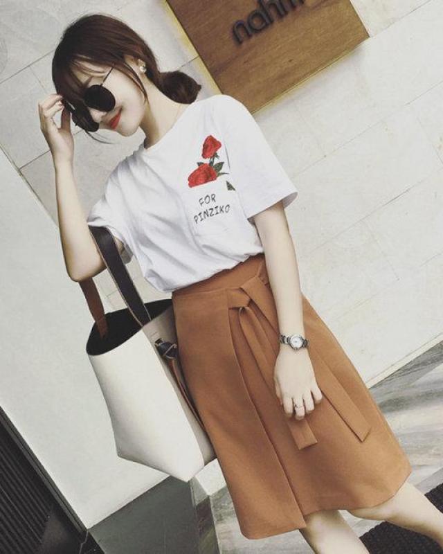 Chân váy tà đắp taka tặng kèm khẩu trang