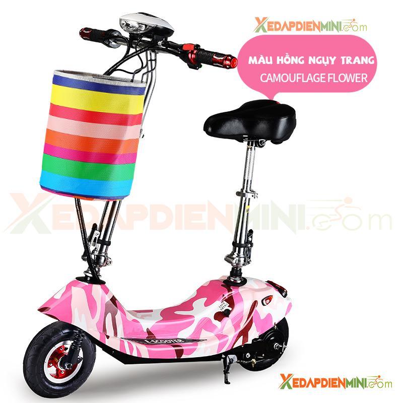 Giá bán Xe đạp điện mini E-Scooter 2019 - Xe điện mini MiBike