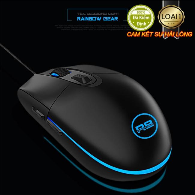 Mouse rainbow r102 dây dù mẫu mới