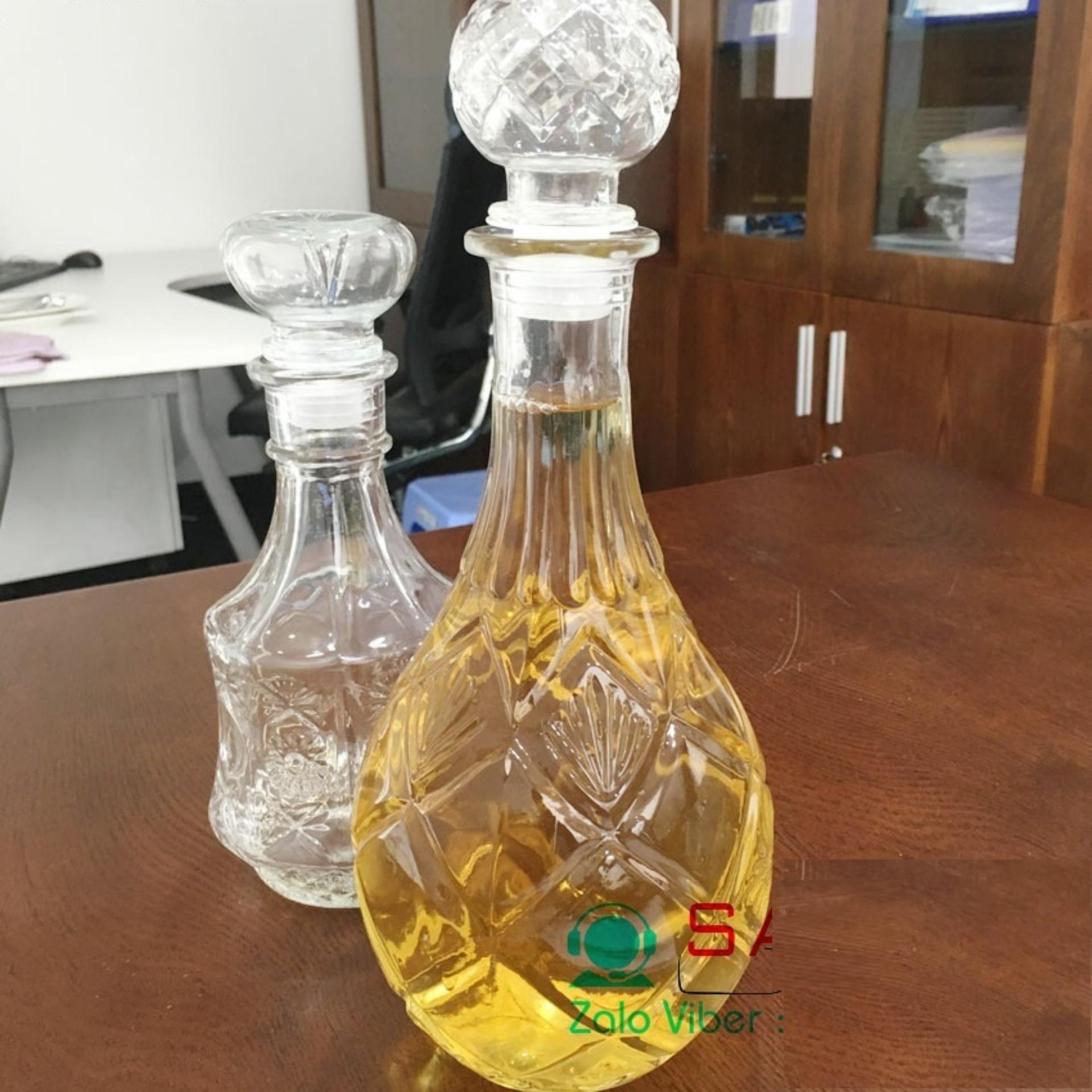 [HCM]Chai thủy tinh đựng ruou bầu sò 1l