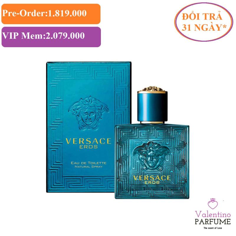 Nước hoa cao cấp Versace Eros EDT Men 200ml - Đổi trả 31 ngày