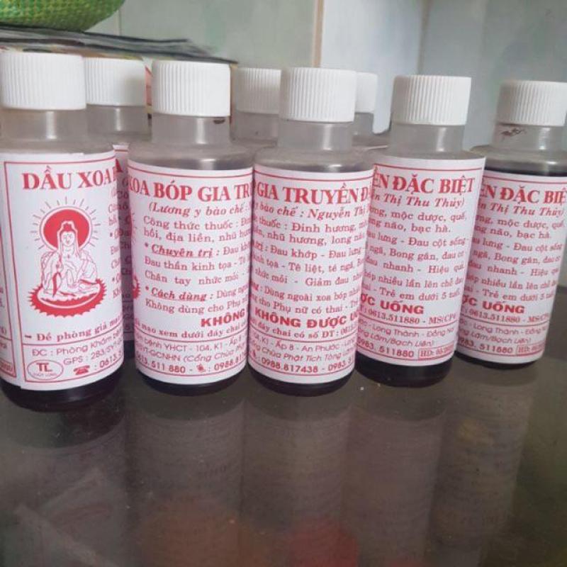 Dầu xoa bóp gia truyền chai 120ml nhập khẩu