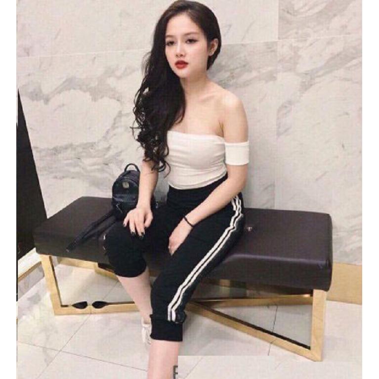 Quần Thun Nữ Thể Thao Legging Skinny Thời Trang