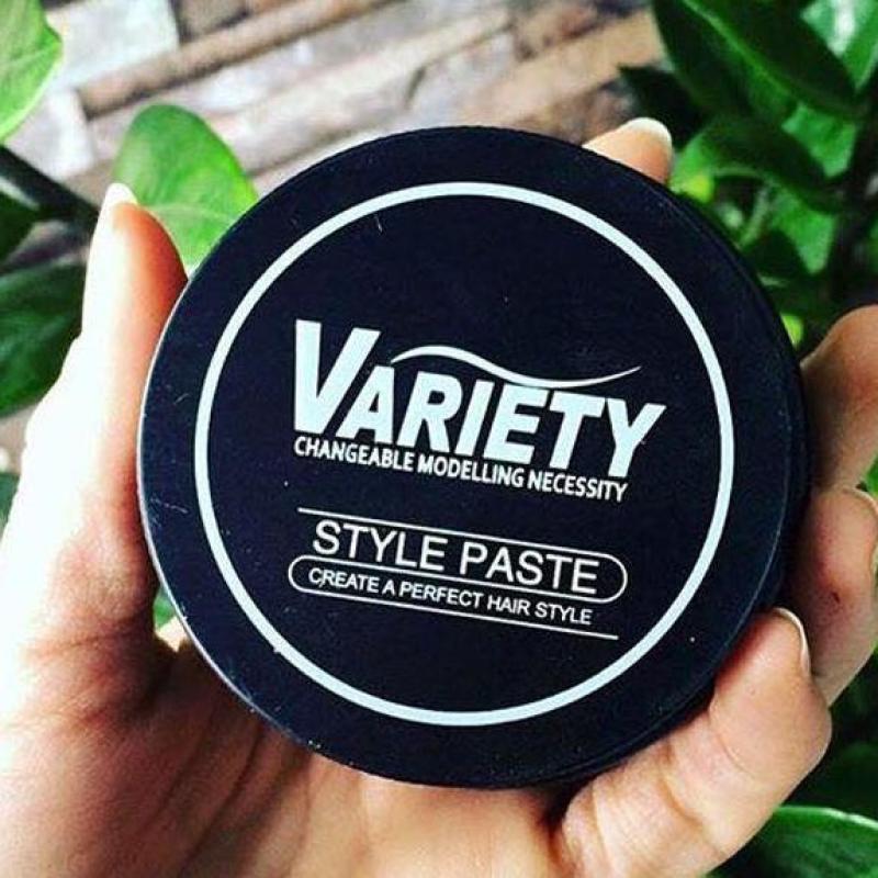 Sáp vuốt tóc Variety Matte Lasting 100ml - wax tóc giữ nếp tốt, bên trong màu trắng đục và không bóng cao cấp
