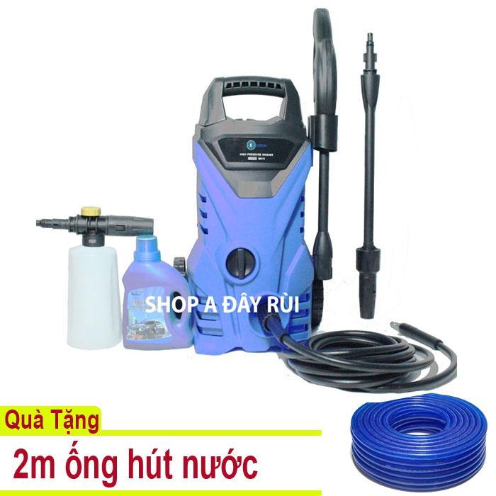 Máy rửa xe bọt tuyết Kachi MK74 - Tặng 2m ống nước đầu vào