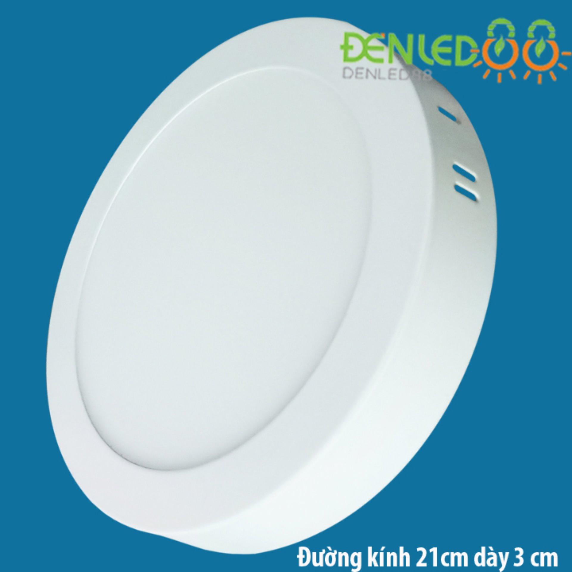 Đèn led ốp trần 18w tròn ánh sáng trắng