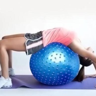 Bóng tập yoga gai 65cm cao cấp