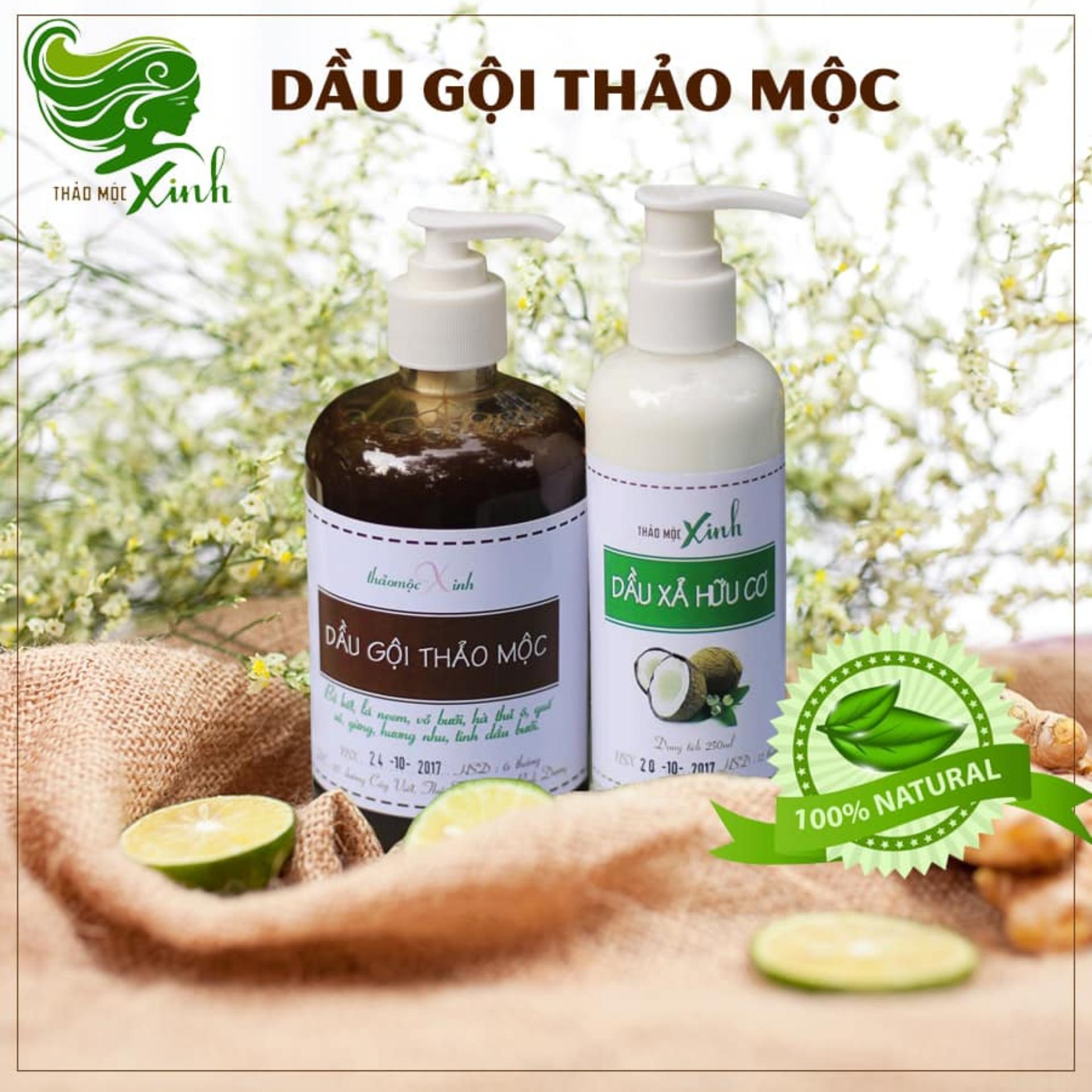 Combo dầu gội - dầu xả làm giảm rụng tóc dưỡng tóc kích thích tóc mọc nhanh