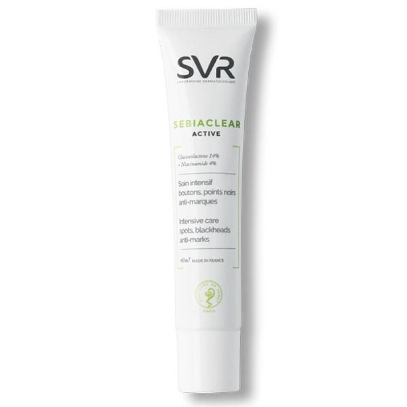 Gel dưỡng làm giảm mụn SVR Sebiaclear Active 40ml