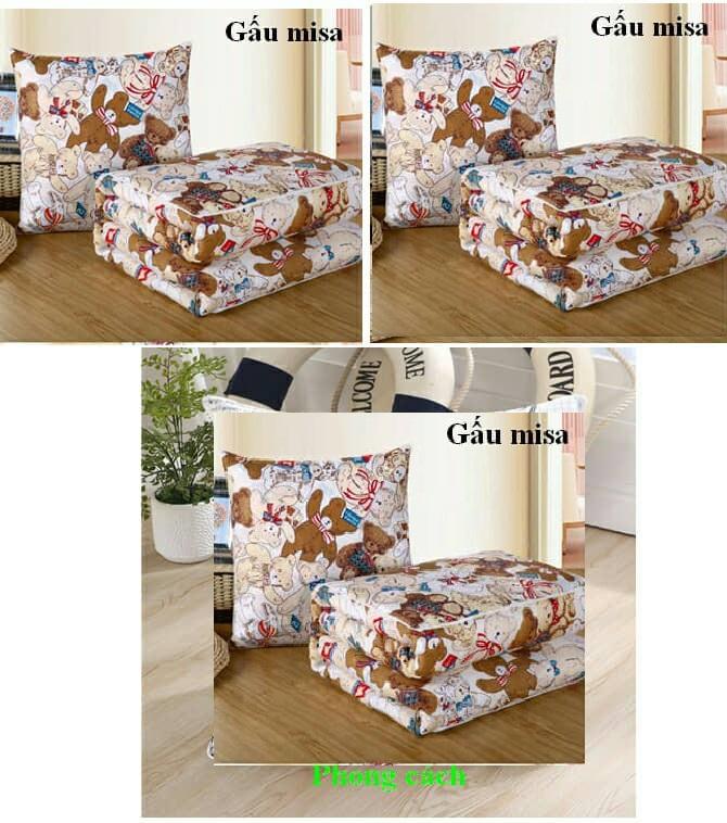 Gối mền 2 trong 1 gấu misa