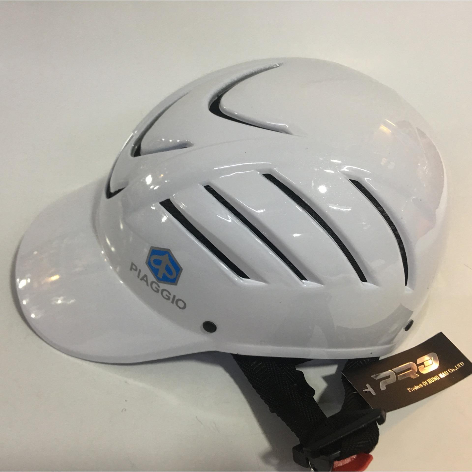 MŨ BẢO HIỂM KIỂU NÓN KẾT CAO CẤP(TRẮNG)