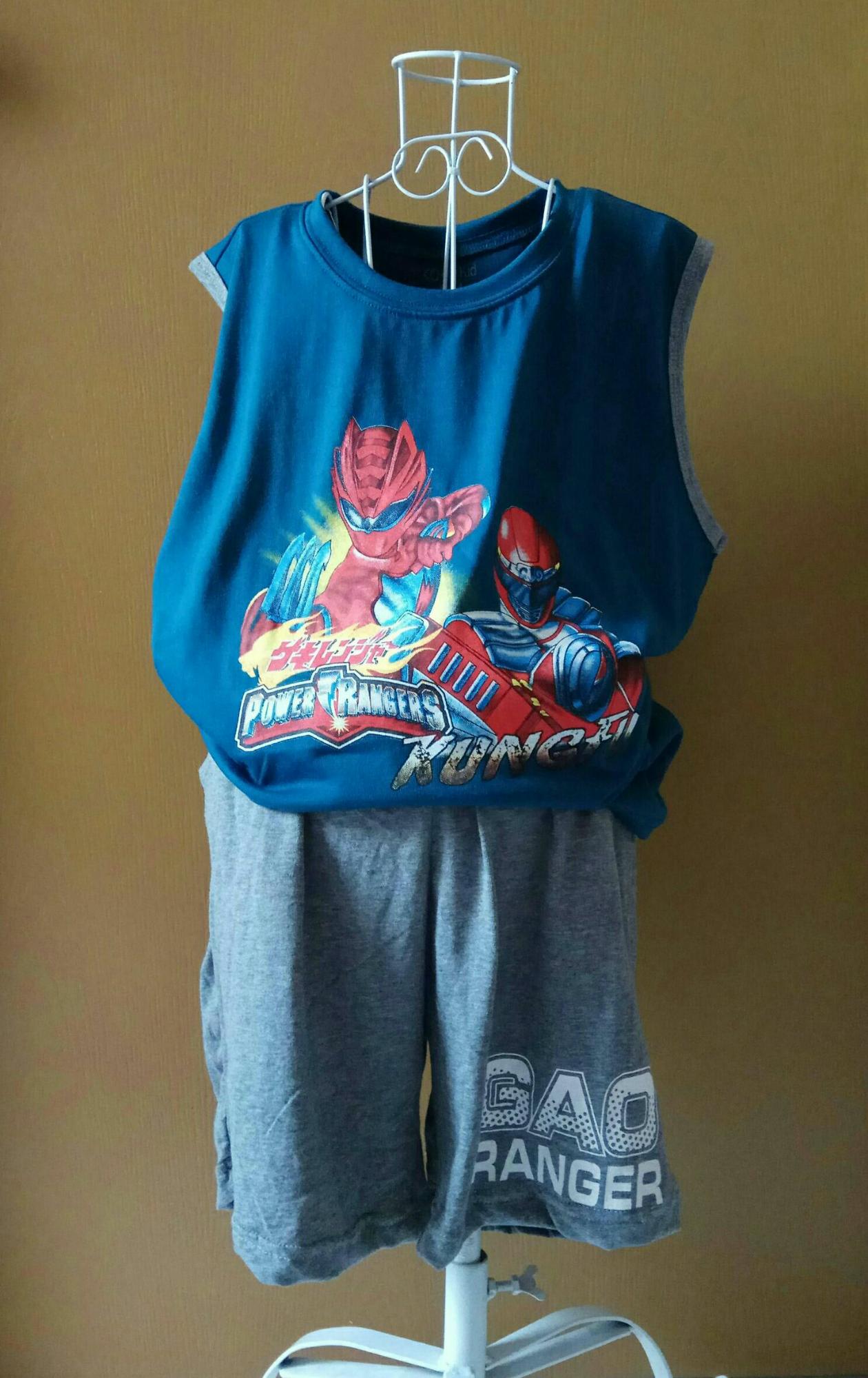 [HCM]Bộ thun bé trai siêu nhân Gao