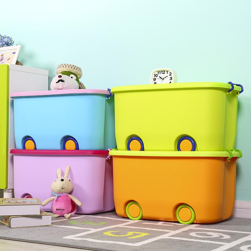 Thùng Nhựa Đựng Đồ Có Bánh Xe Tiện Dụng Loại To