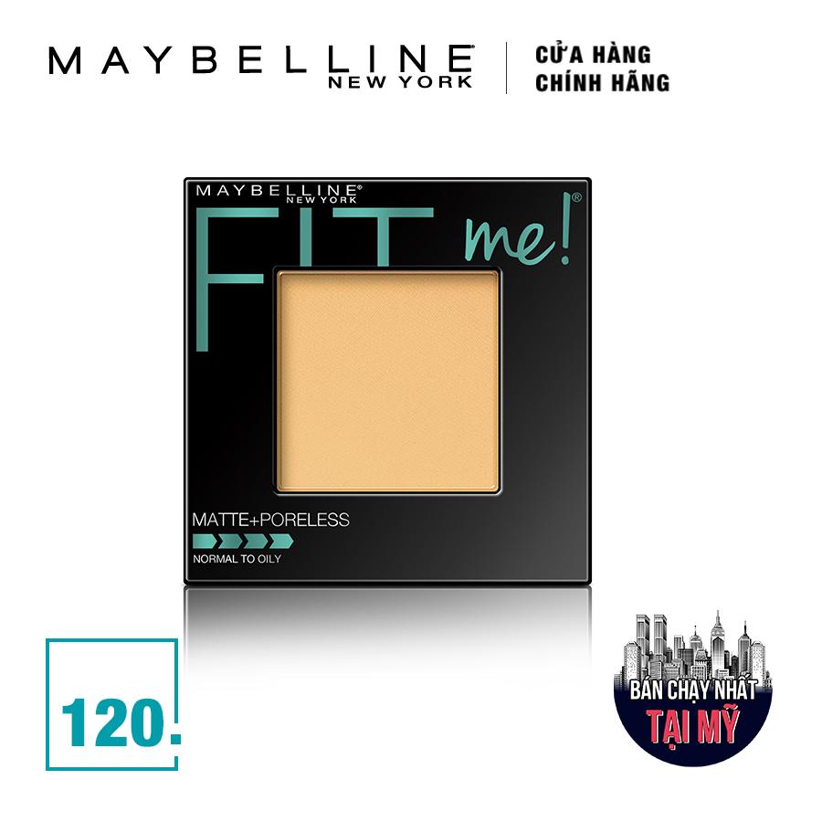 Phấn mịn lì tiệp màu da Maybelline New York Fit Me Matte And Poreless màu 120 Buff Beige 8.5g