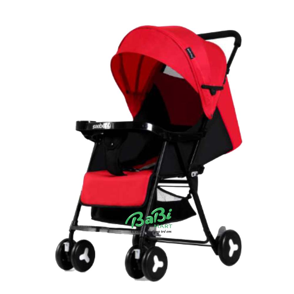 Xe đẩy trẻ em seebaby qq3 đỏ