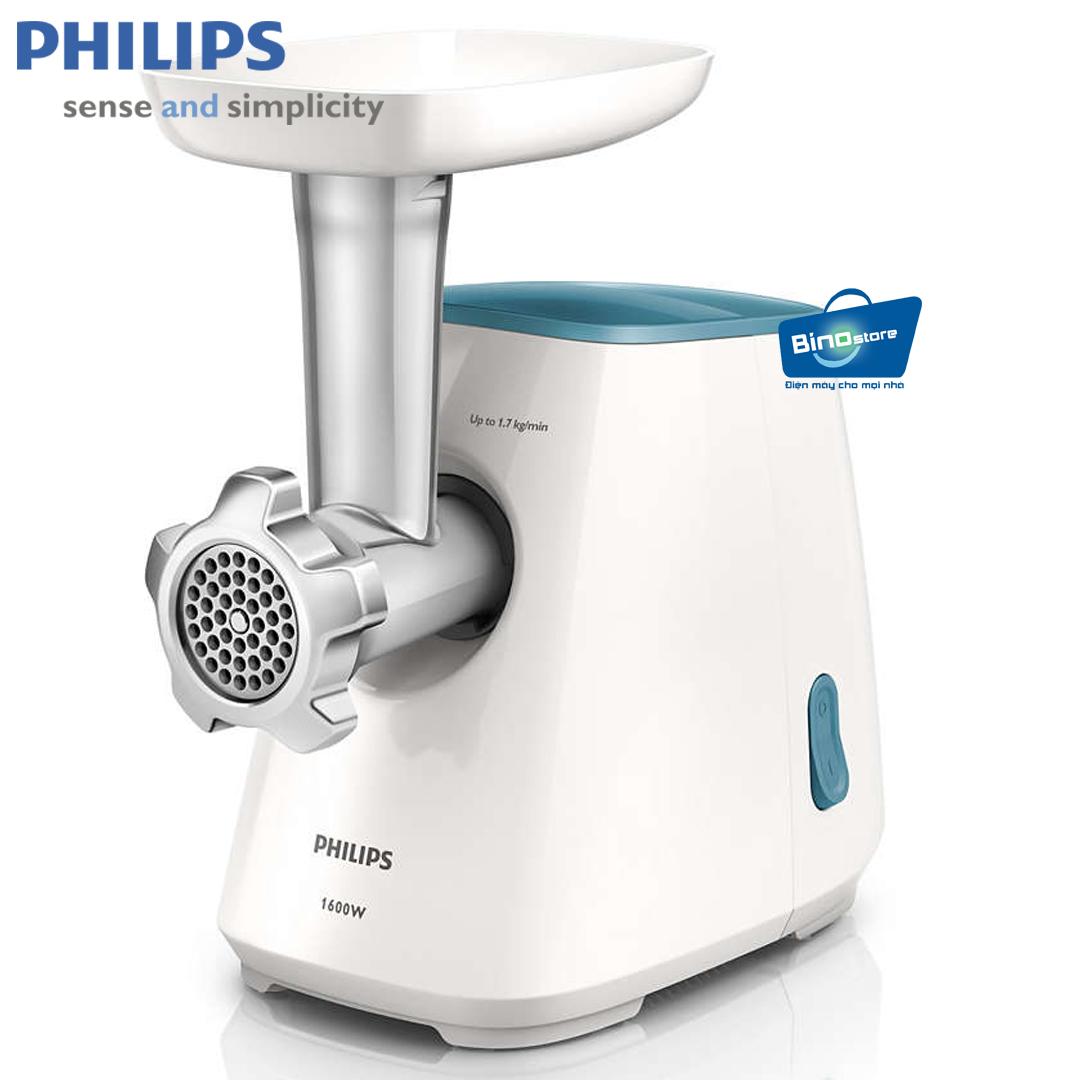 Máy xay thịt Philips HR2710 (Trắng) - Hàng nhập khẩu