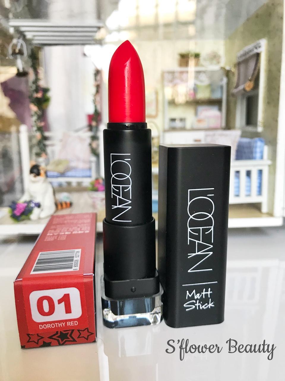 Son Lì Vitamin Mịn Môi Locean Matte Stick