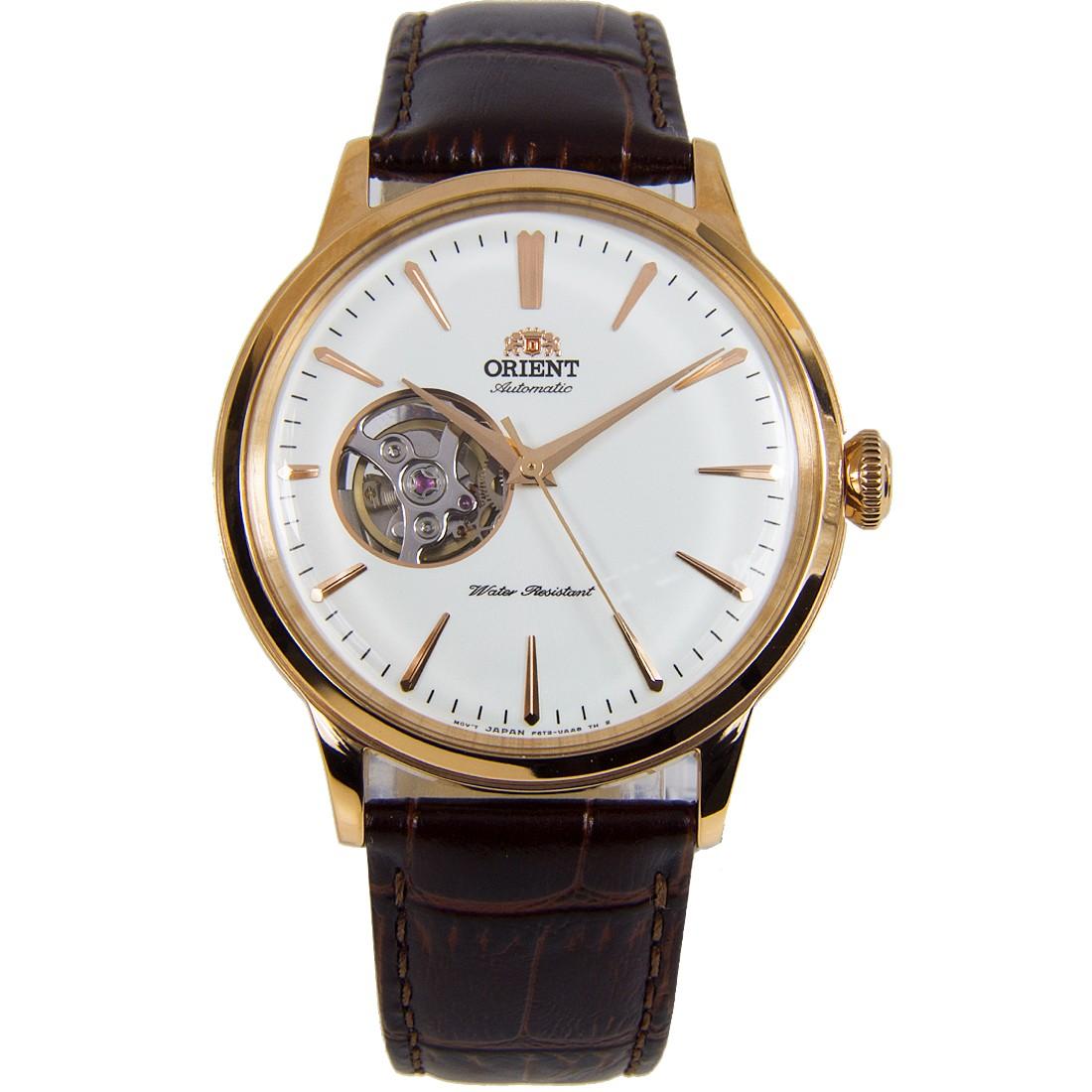 Đồng hồ nam dây da orient classic open heart ra-ag0003s