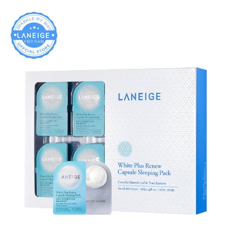 Mặt nạ ngủ dưỡng trắng da Laneige White Plus Renew Capsule Sleeping Pack 48ml