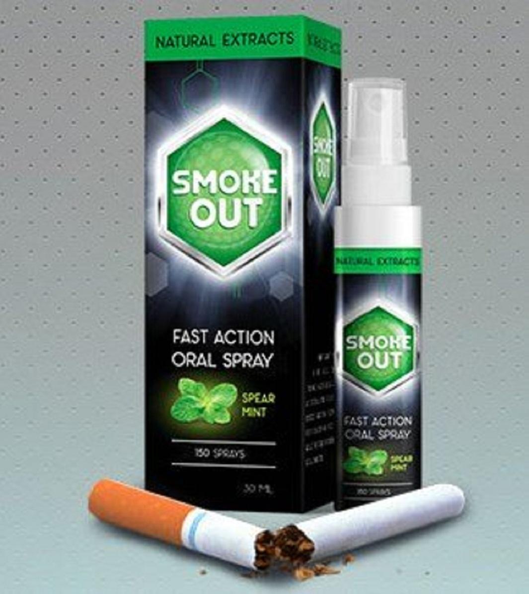 Xịt Cai Nghiện Thuốc Lá Smoke Out fast action oral spray 30ml