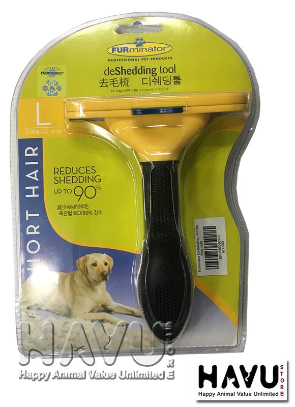 [HCM]Lược FURminator Pro chính hãng loại bỏ lông yếu dành cho chó lớn lông ngắn