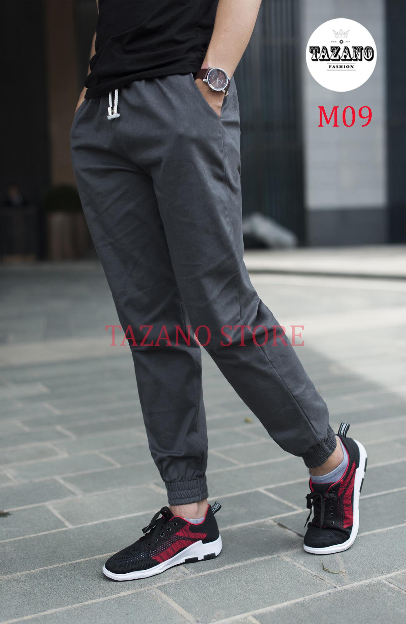 Quần Jogger Kaki Nam Co Giãn Phong Cách - Hàng Xuất Khẩu (Màu Xám Lông Chuột)