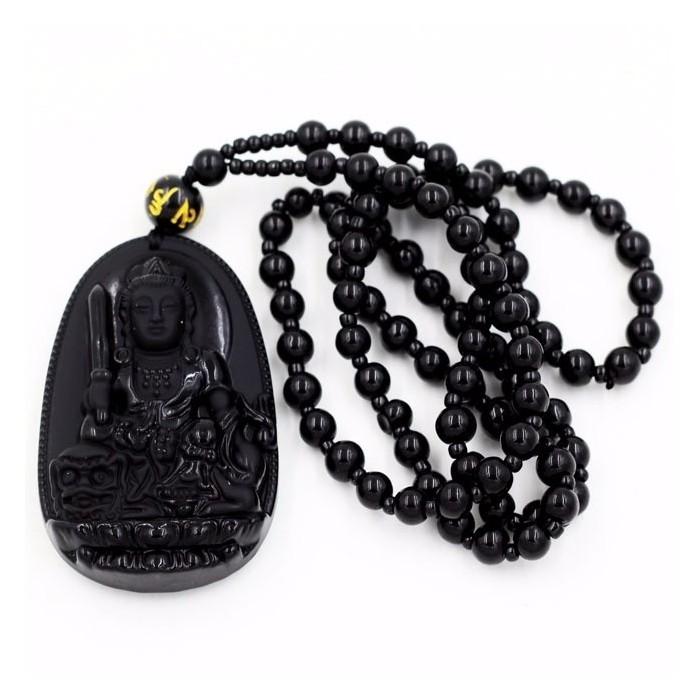 Dây chuyền nam mặt Phật Văn Thù Bồ Tát Độ mệnh tuổi mão-DC7