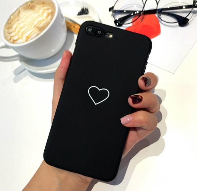 Ốp lưng iPhone 6 Plus 6s Plus hình trái Tim Ốp đôi đẹp (Ốp cứng)