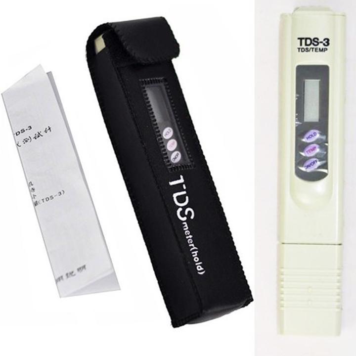 Bút TDS đo dung dịch trồng rau thủy canh TDS-3 meter hold