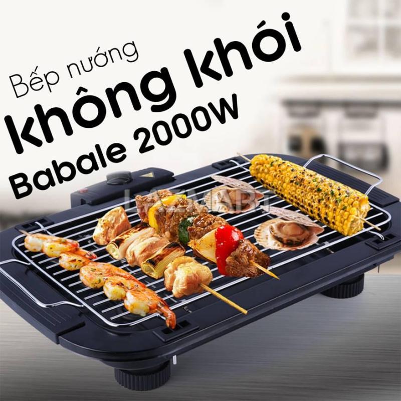 Bảng giá Bep Nuong Dien, Bếp Nướng Không Khói, Bếp Nướng 2000W Tiết Kiệm Điện Năng, Thiết Kế Bằng Nhựa Chịu Nhiệt, Có Công Tắc An Toàn Tự Ngắt Điện, Dễ Dàng Sử Dụng. Điện máy Pico