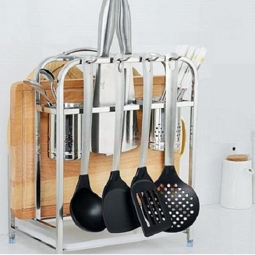 Kệ Giá để đồ nhà bếp đa năng inox 304 - Onlycook - 37x20.5x31cm