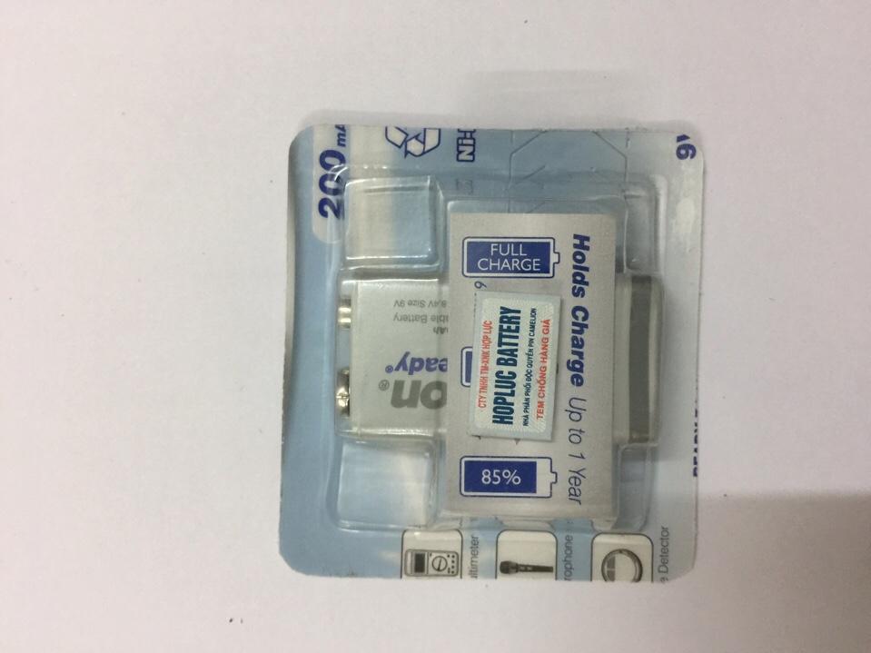Pin sạc 9v camelion 200 mah vỉ 1 viên
