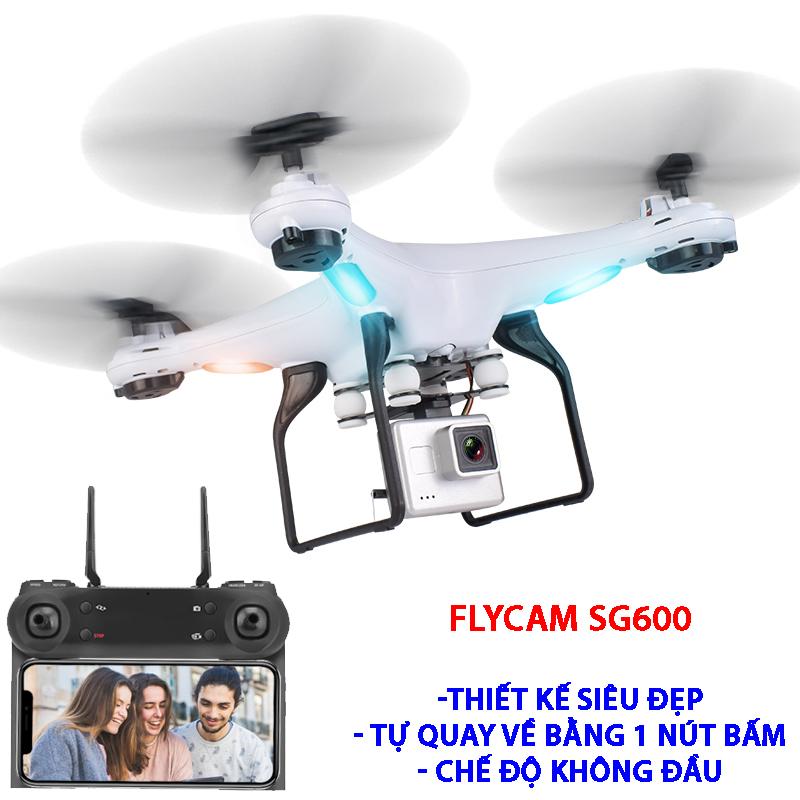 Flycam Phiên bản Mới SG600, Chế độ Không đầu, Tự quay về, Truyền Hình Ảnh Trực Tiếp Về Điện Thoại RC Drone